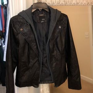Faux Leather Jacket